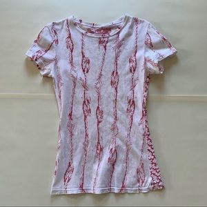 **SOLD** Shagg Downtown graphic print ropes knots thorn tee